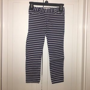 Girls Blue/White striped Pants