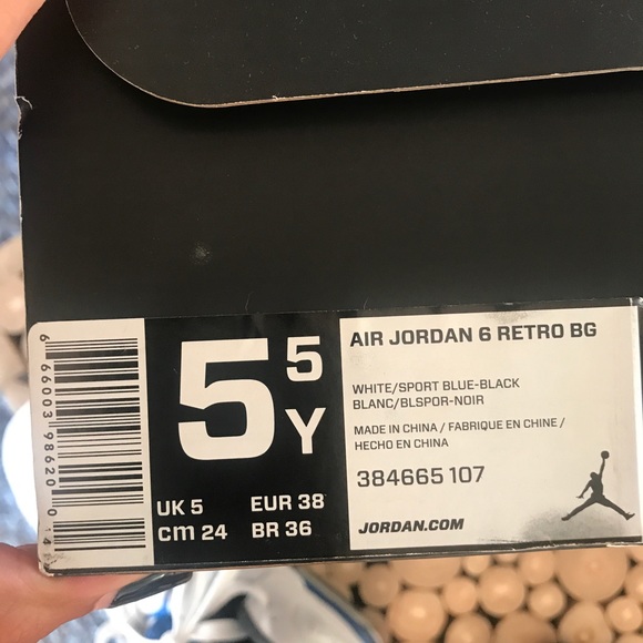 NIKE AIR JORDAN 6 - Picture 4 of 4