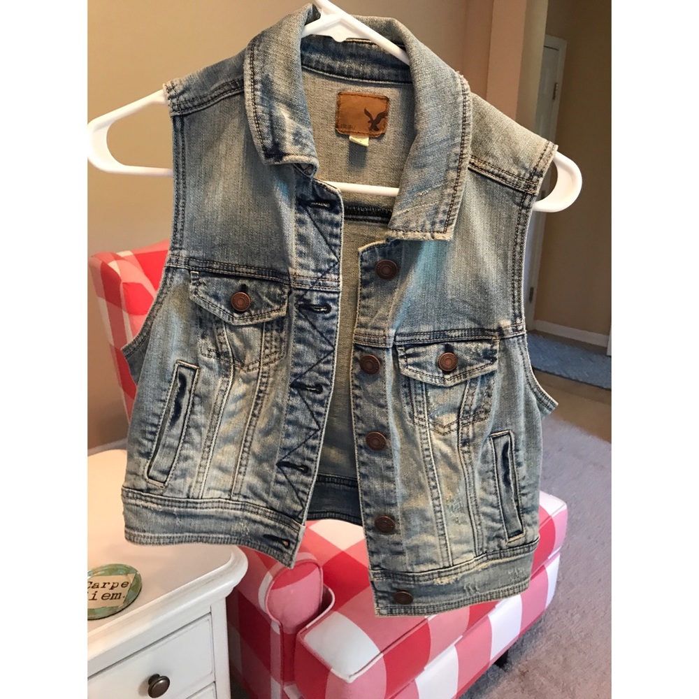 Denim Vest American Eagle