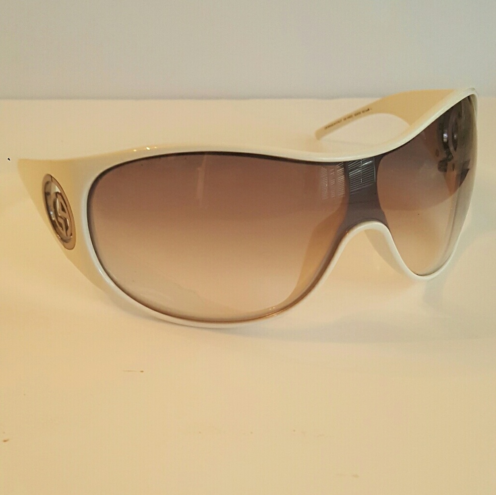 Nice white Giorgio Armani sunglasses.