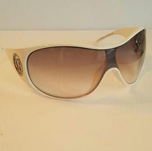 Nice white Giorgio Armani sunglasses.