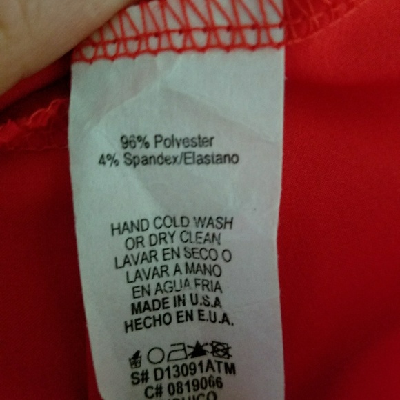 Adorable Fit & Flare Red Party Dress - Picture 2 of 4