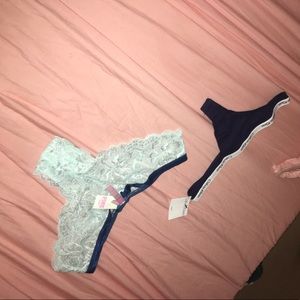 Calvin Klein and PINK thongs