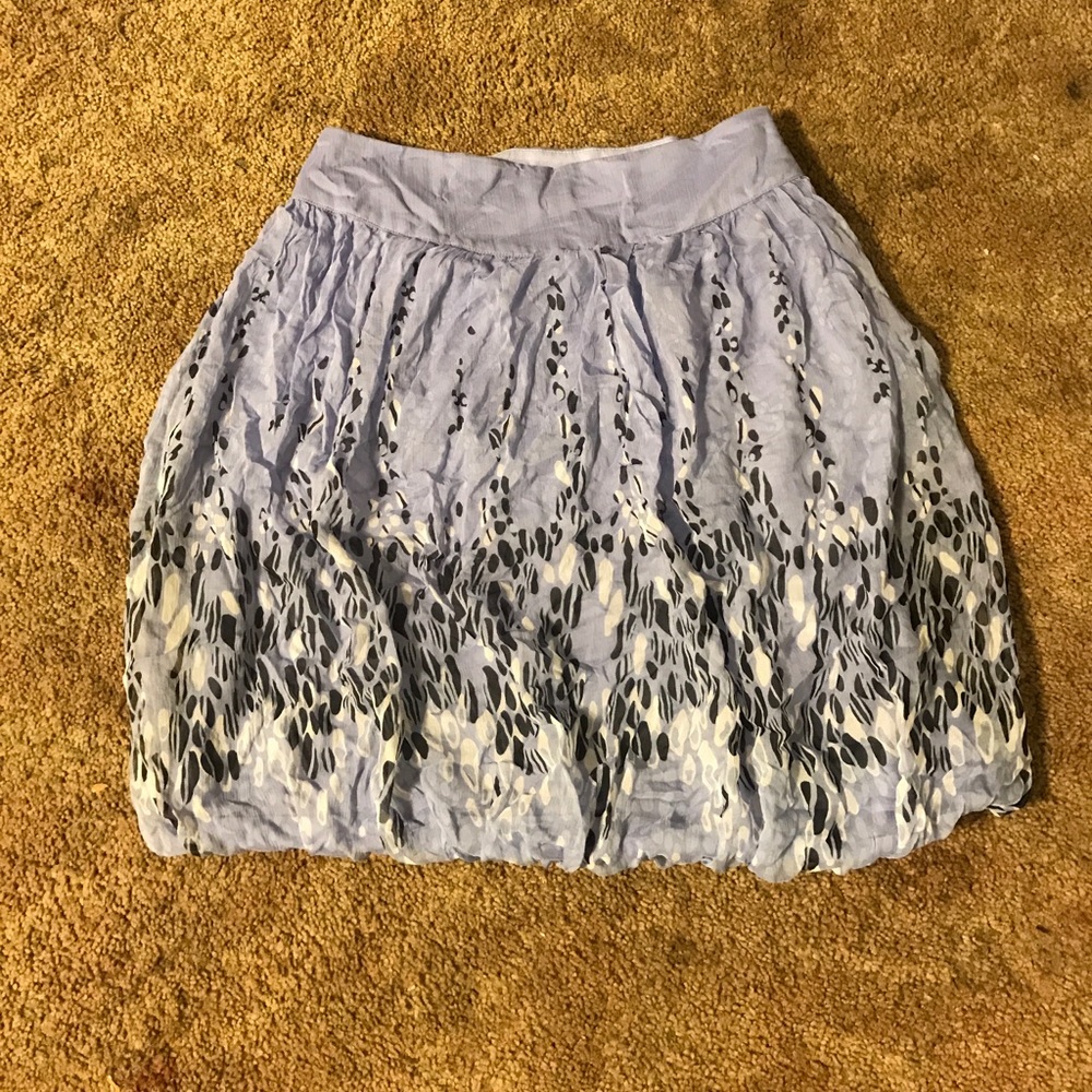 Express silk skirt