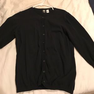 Juniors Black Cardigan