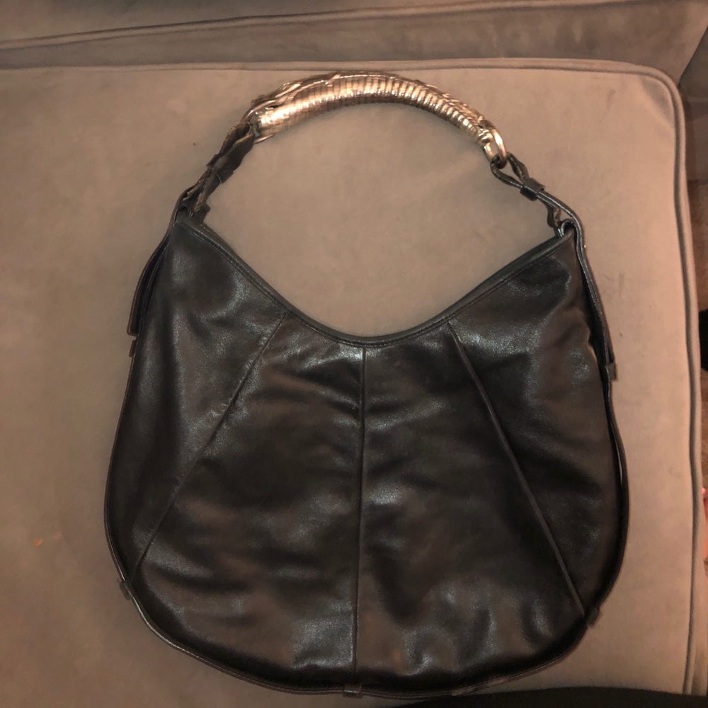Yves Saint Laurent Leather Mombasa Handbag