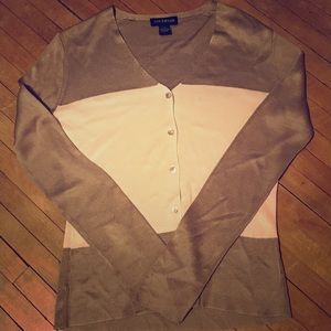 Ann Taylor 100% Silk Cardigan