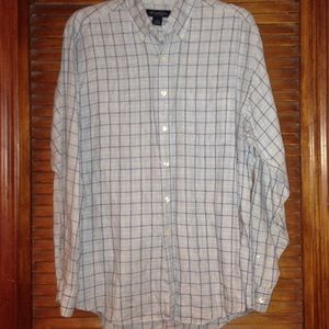 Brooks Brothers Blue Long Sleeve Shirt Size L