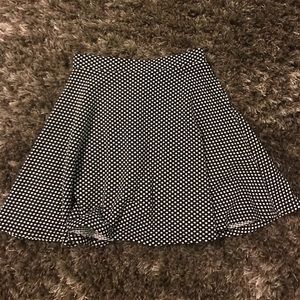 Cute polka dot skater skirt