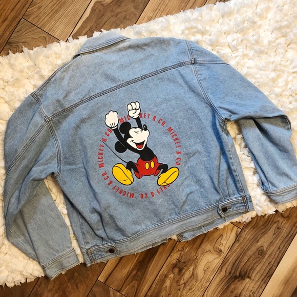 Disney Jackets & Blazers - 🎉CLEAR OUT Vintage Mickey Disney Denim Jacket