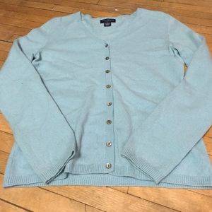 Ann Taylor 100% Cashmere Cardigan