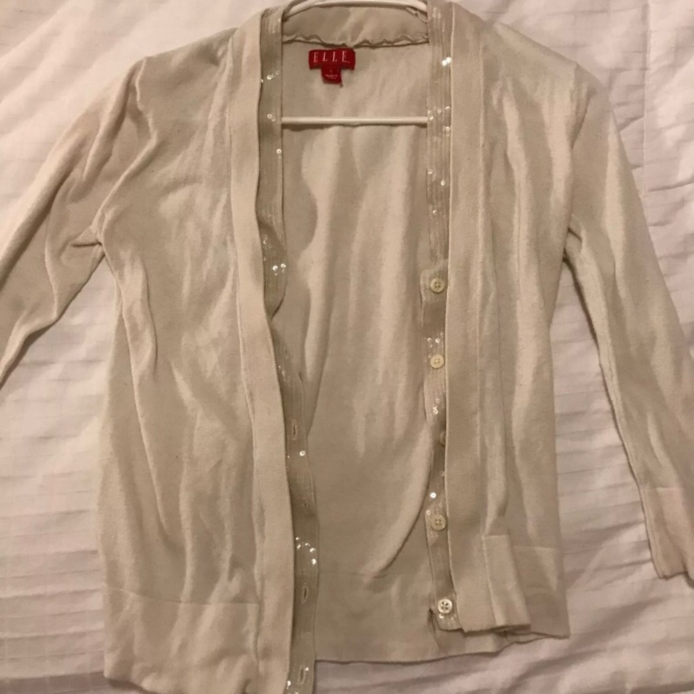 Off white cardigan