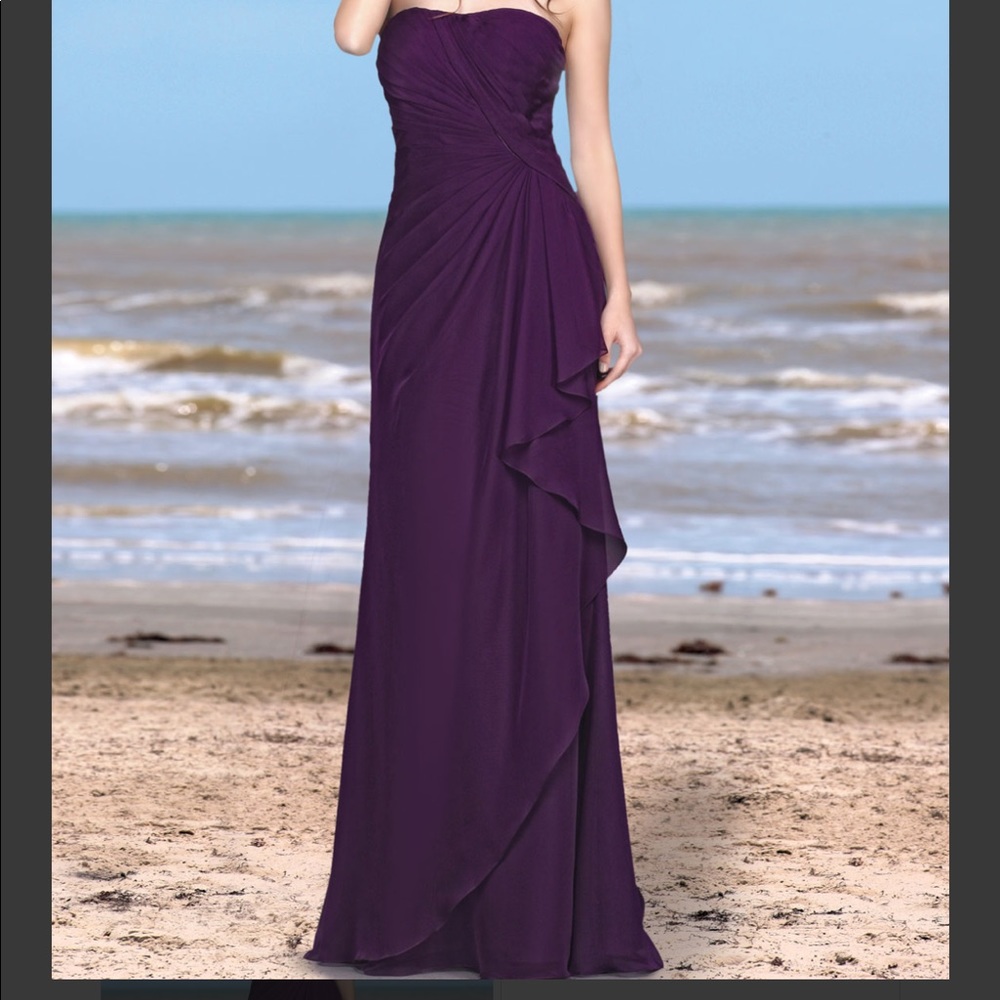 Davinci strapless bridesmaid dress