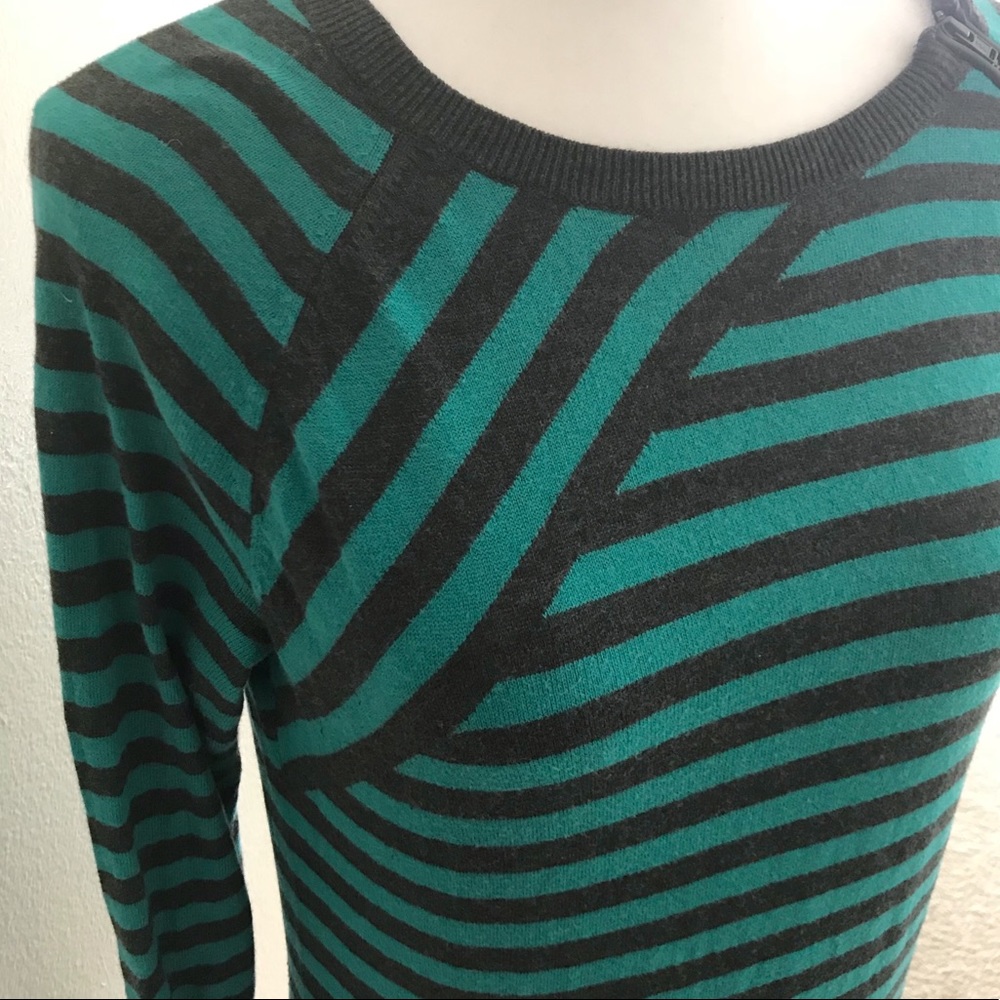 Halogen | Striped Pullover Sweater - image 3