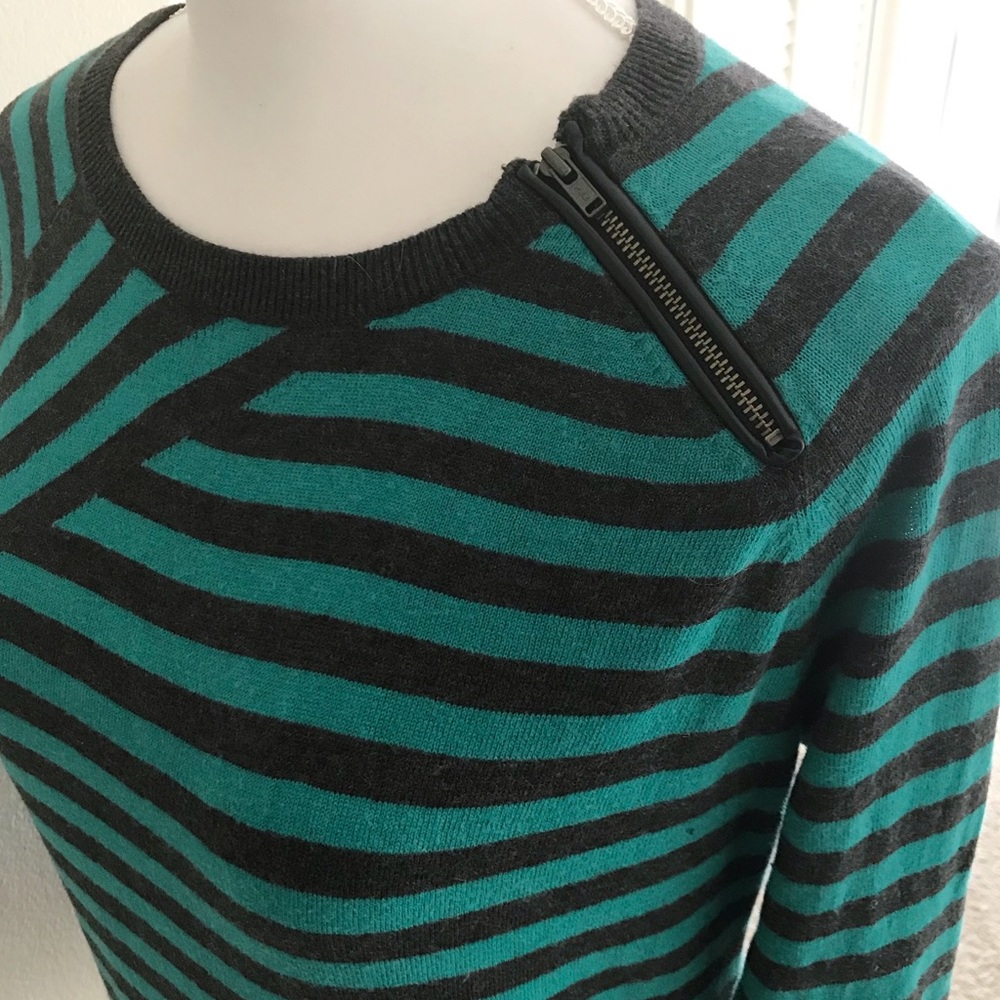 Halogen | Striped Pullover Sweater - image 4