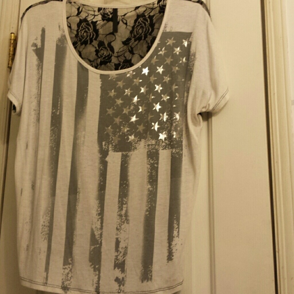 Women's flag shirt