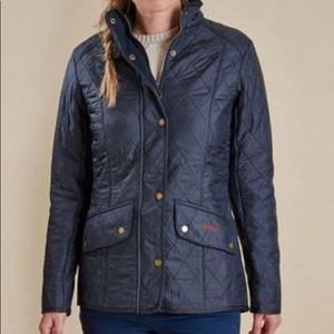 Barbour Calvary Polarquilt Navy