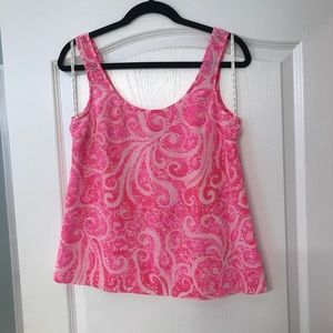 ✨sold✨Lilly Pulitzer, silk tank