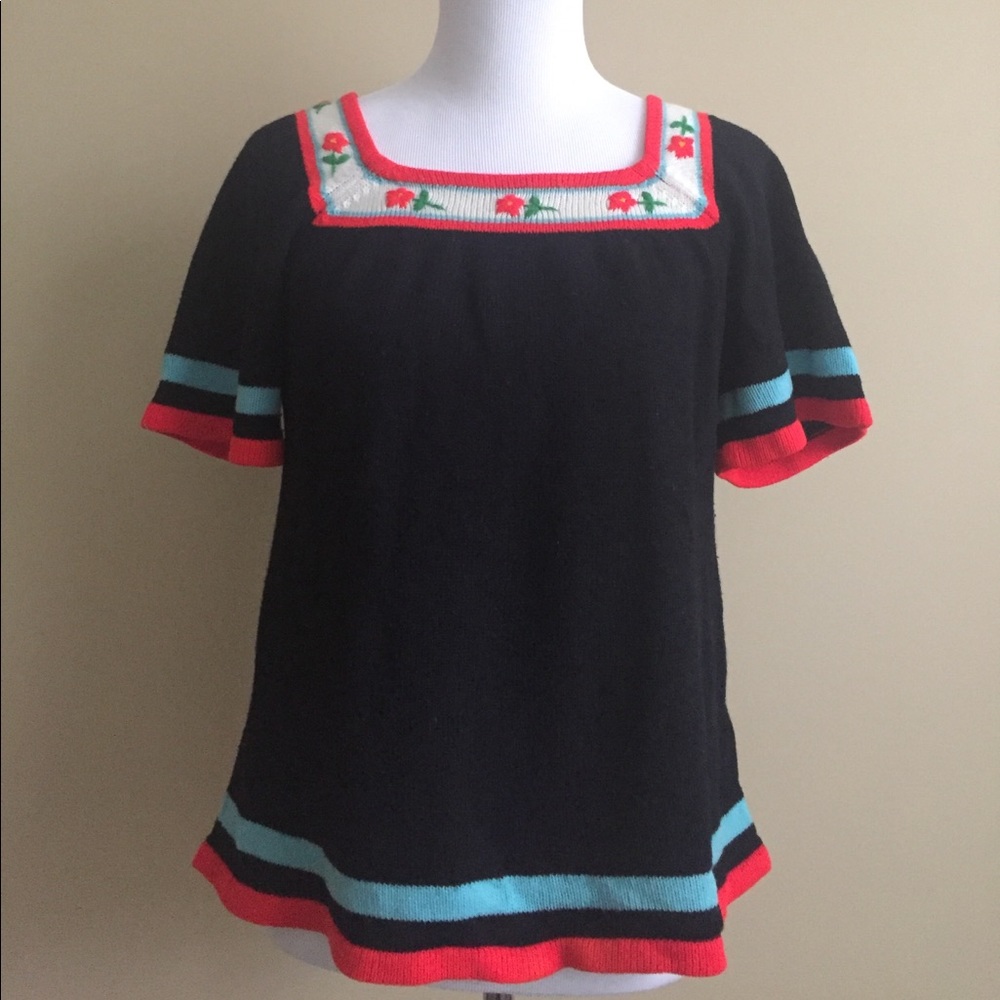 Vintage Korean Sweater Shrit