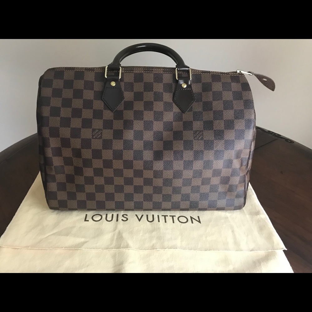 Louis Vuitton speedy Damier ebene 35