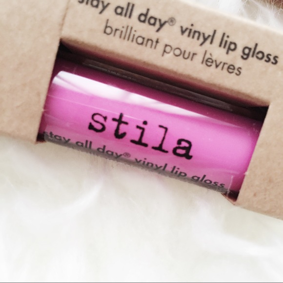 stila • stay all day vinyl lip gloss in hot pink - Picture 3 of 4