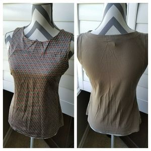 Ann Taylor Sleek Mod Tailored Tank