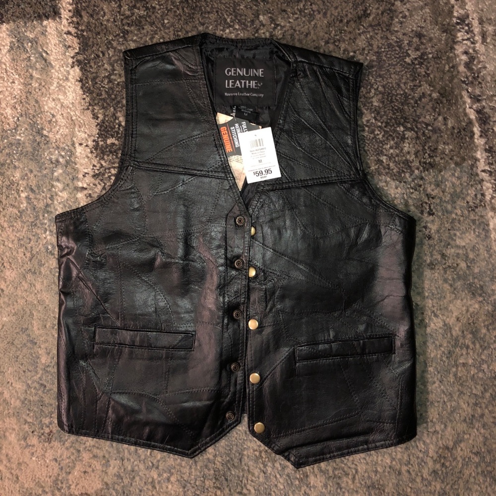Leather Vest