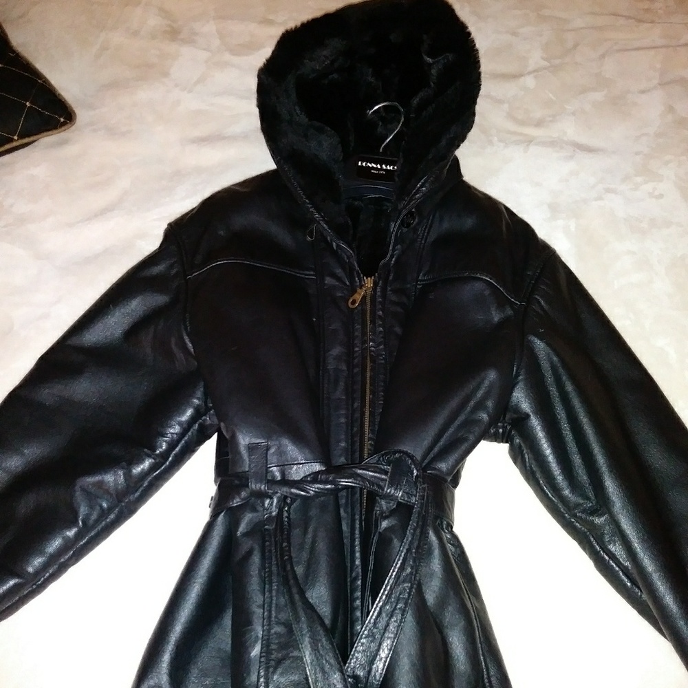 Leather Coat