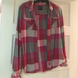 American Eagle Pink Flannel