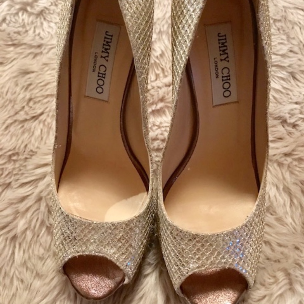 AMAZING Jimmy Choo bling heels