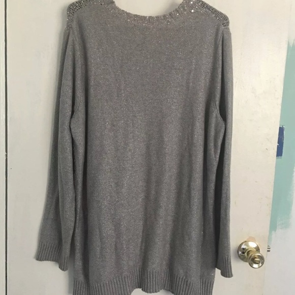 XL knitted top. With shine ✨✨✨✨✨ - Picture 2 of 2