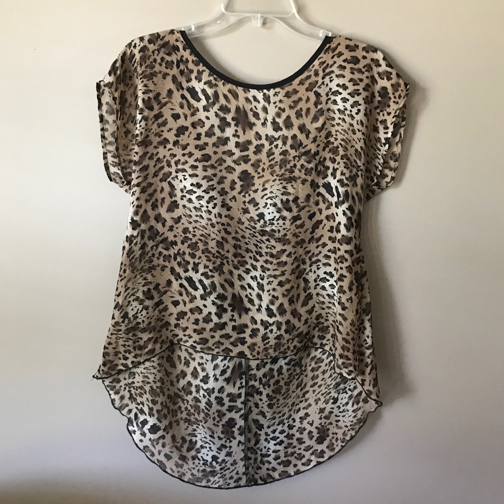 Very Cute Cheetah Print Top