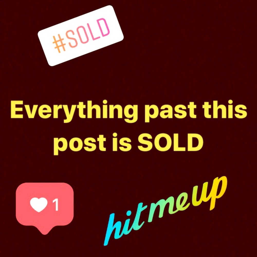 SOLD OUT