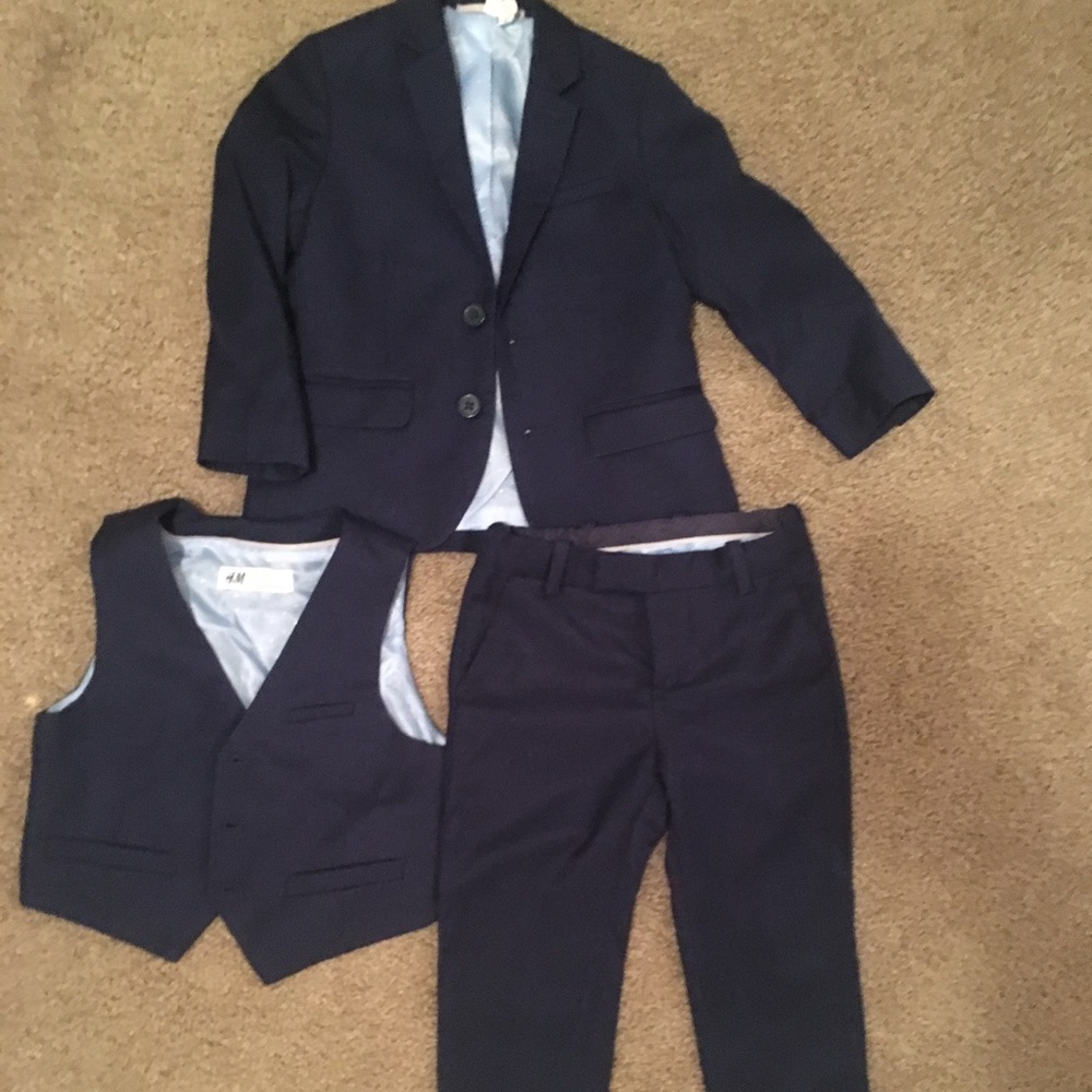 Toddler boys 3 piece suit