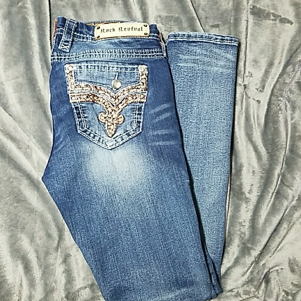 ROCK REVIVAL BETTY SKINNY 31X30 1/2