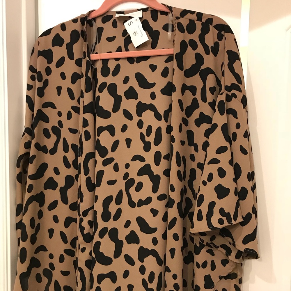 Leopard Kimono