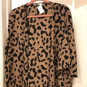 Leopard Kimono