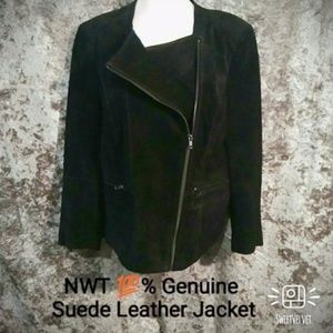 SALE!!! NWT 100% Suede Leather Jacket 22W