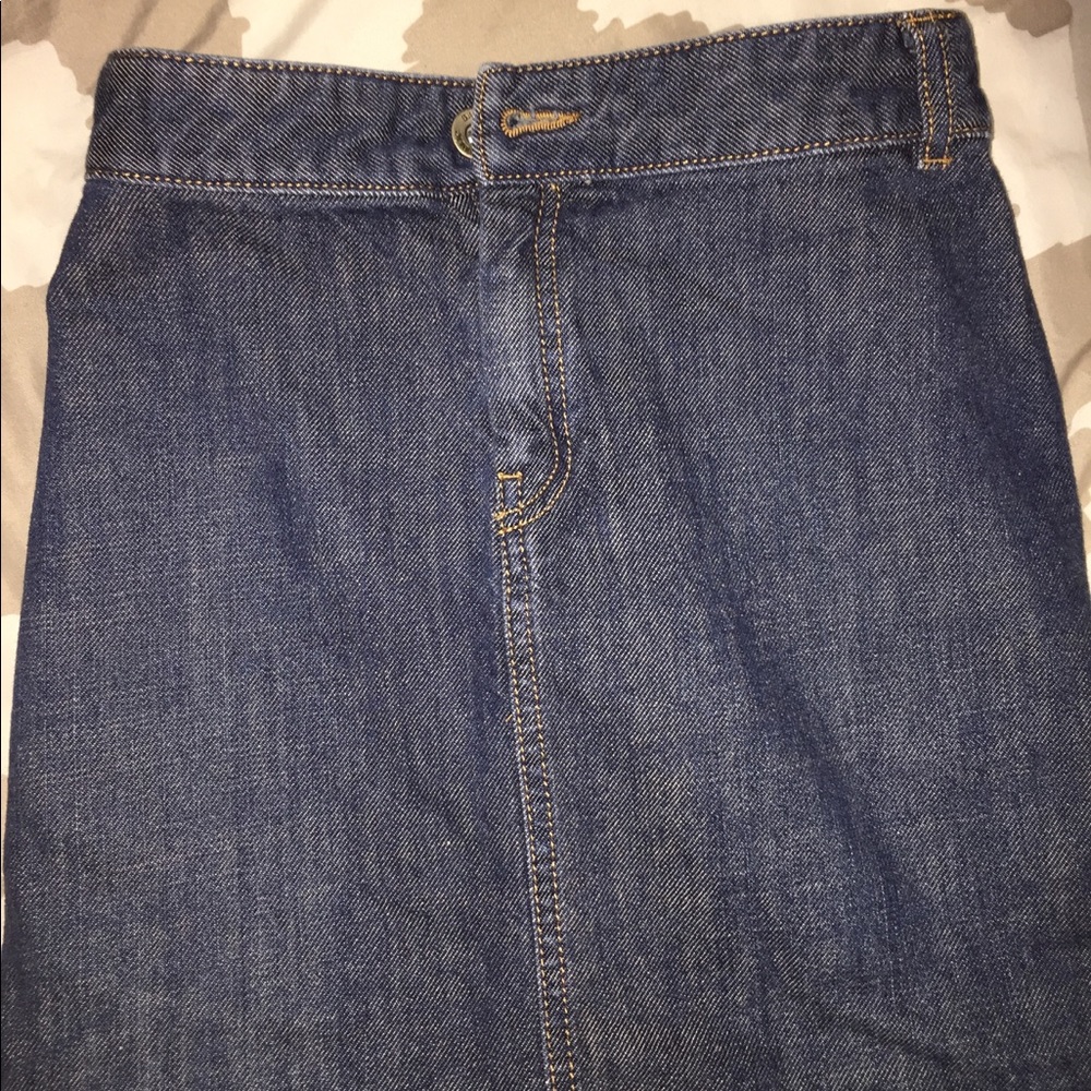 Jean skirt