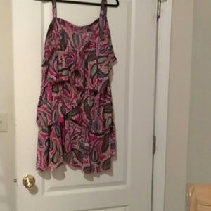 Avenue Ruffled Dressy Tank