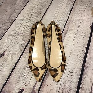 Talbots Leopard Print Pointy Flat