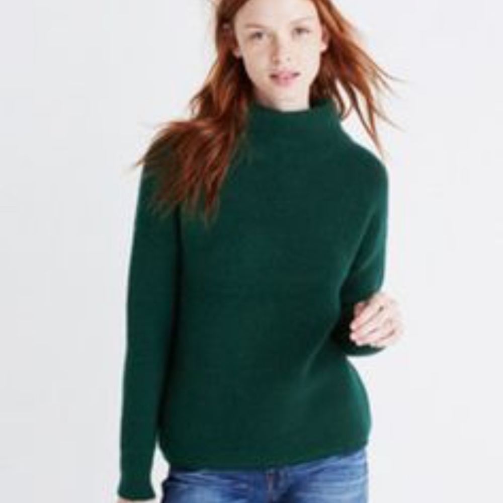 Madewell Southfield Mockneck Sweater NWT