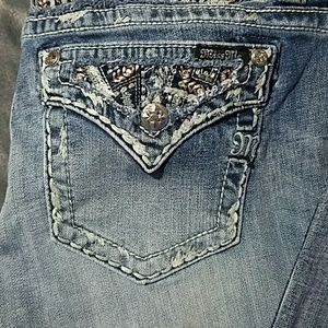 MISS ME DISTRESSED JEAN 31X33 EASY STR