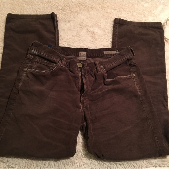 Citizens of humanity brown corduroy pants - Picture 2 of 5