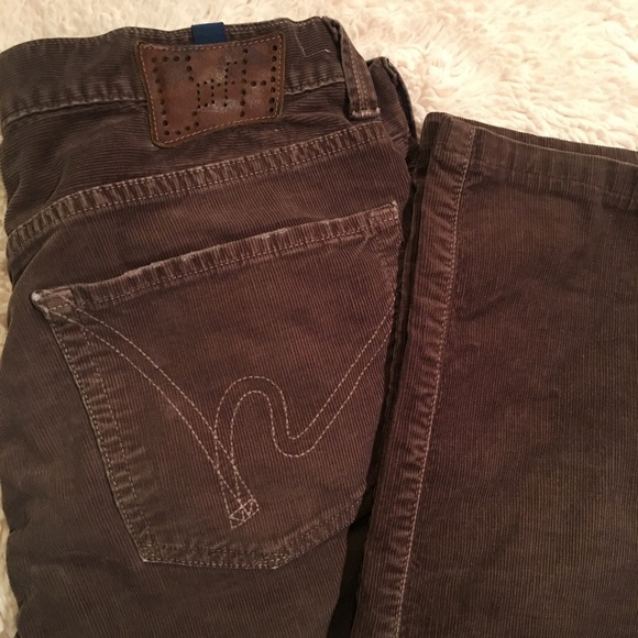 Citizens of humanity brown corduroy pants - Picture 5 of 5