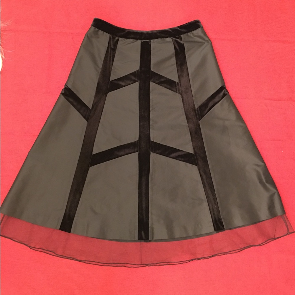Jacqueline Quinn SILK Skirt.