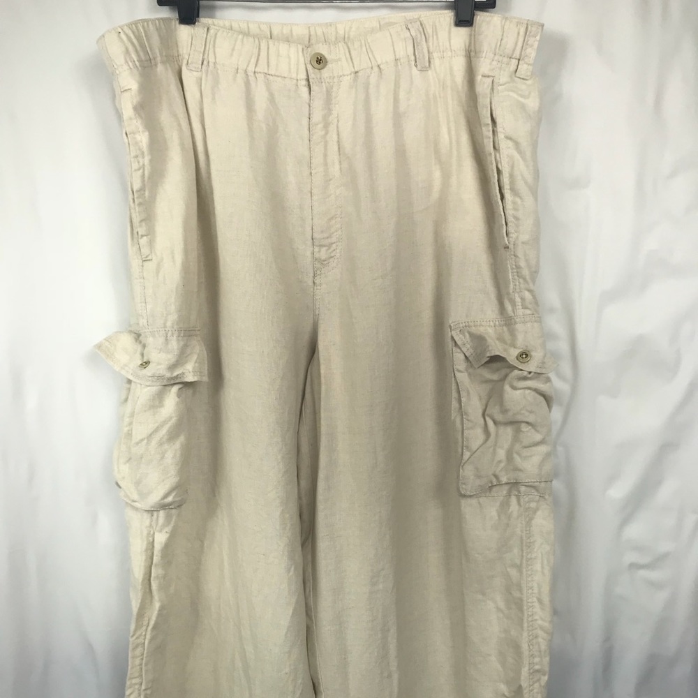 Tommy Bahama Cargo Beach Soft Relax Linen Pant XLT