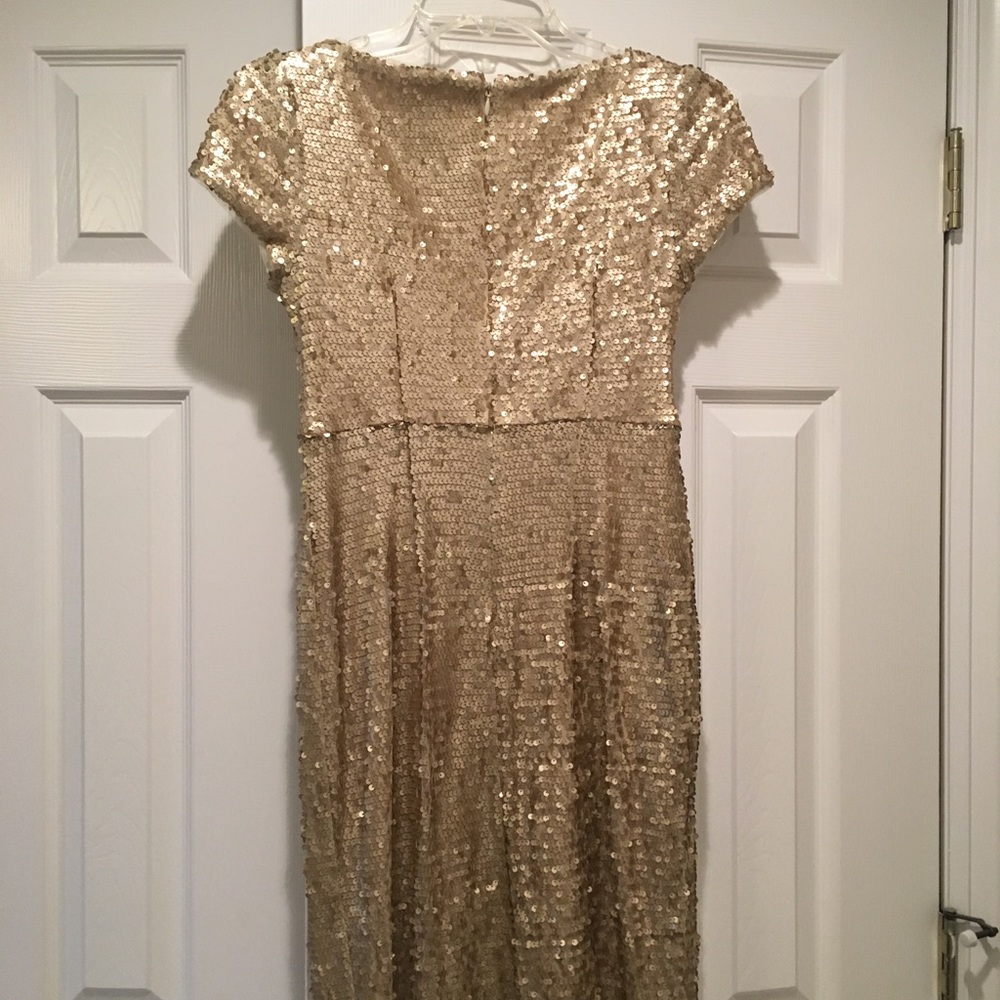 Metallic gold dress - Picture 2 of 3