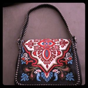 Isabella Fiore Embroidered Handbag