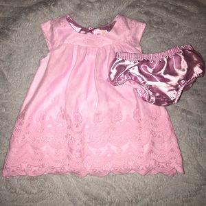 Beautiful Pink Lace Dress